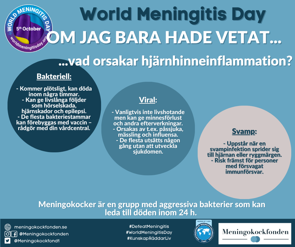 6 september – Vad är meningit?