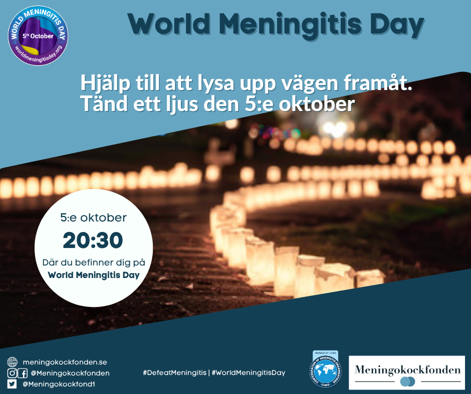 5 oktober - 💜 WORLD MENINGITIS DAY