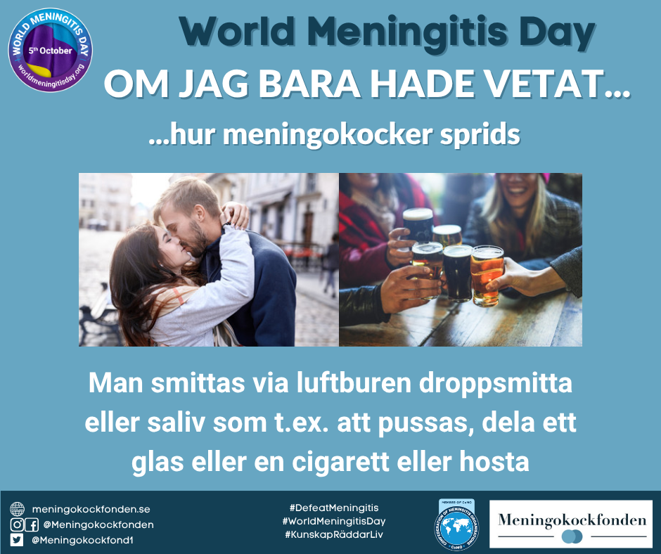 8 september – Hur smittar meningokocker?