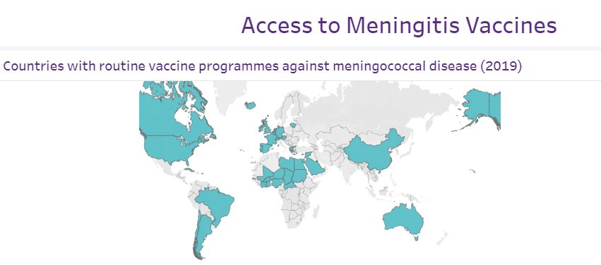 Vaccin mot meningokocksjukdom ingår inte i allmänna barnvaccinationsprogrammet i Sverige