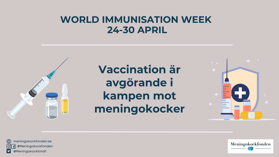 Vaccination avgörande i kampen mot meningokocker