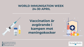 Vaccination avgörande i kampen mot meningokocker