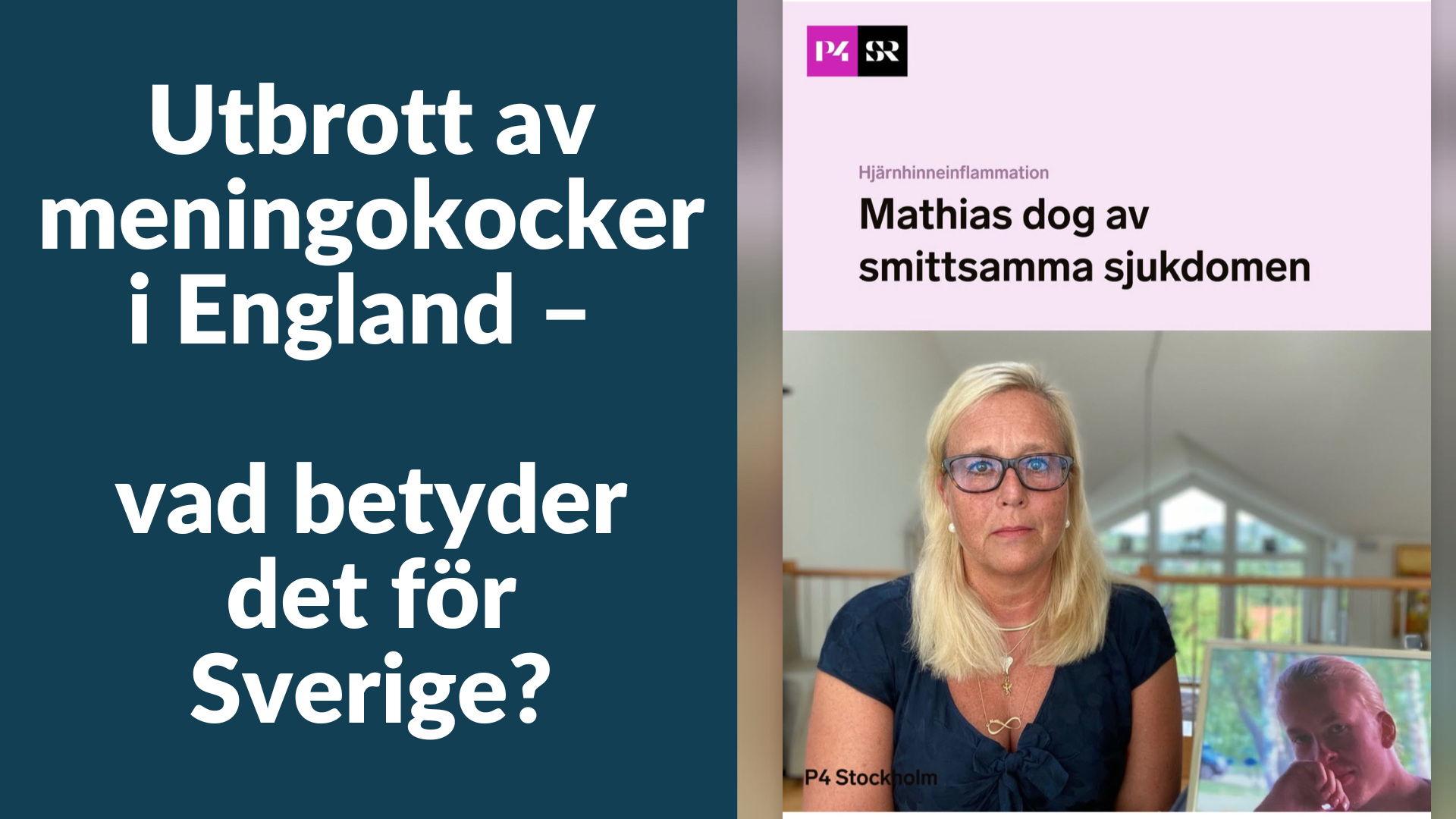 Utbrott av meningokocker i England – vad betyder det för Sverige?